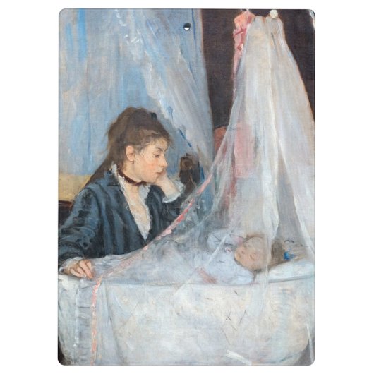 Berthe Morisot - The Cradle Klembord (Achterkant)