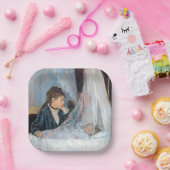 Berthe Morisot - The Cradle Papieren Bordje (Feest)