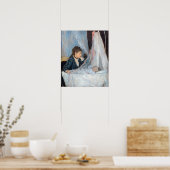 Berthe Morisot - The Cradle Poster (Keuken)