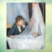 Berthe Morisot - The Cradle Raamsticker (Vel 3)