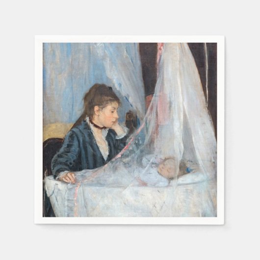 Berthe Morisot - The Cradle Servet (Voorkant)