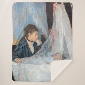 Berthe Morisot - The Cradle Sherpa Deken (Voorkant)