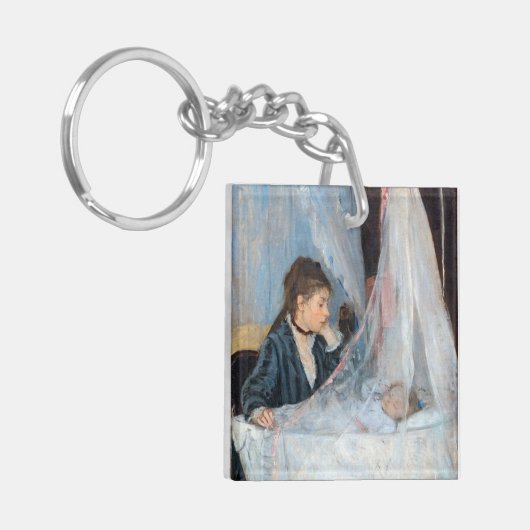 Berthe Morisot - The Cradle Sleutelhanger (Voorkant Links)