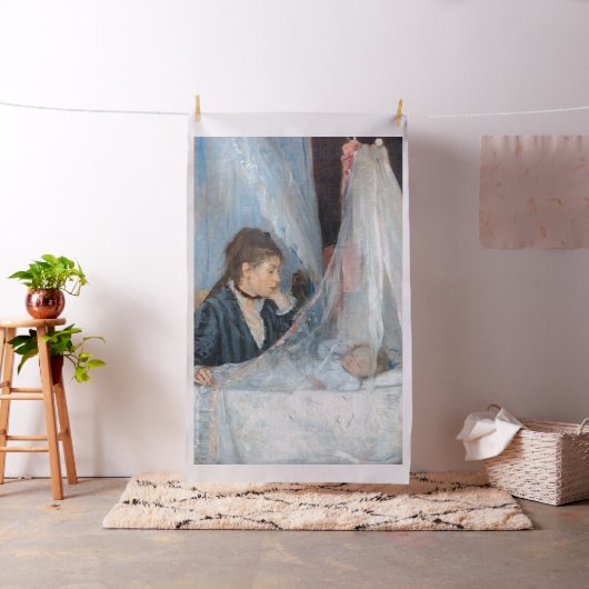 Berthe Morisot - The Cradle Stof (Voorbeeld)