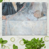 Berthe Morisot - The Cradle Theedoek (Gevouwen)