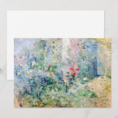 Berthe Morisot - The Garden at Bougival Bedankkaart (Voorkant / Achterkant)