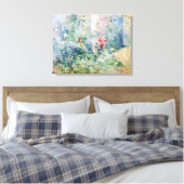 Berthe Morisot - The Garden at Bougival Canvas Afdruk (Insitu (Slaapkamer))
