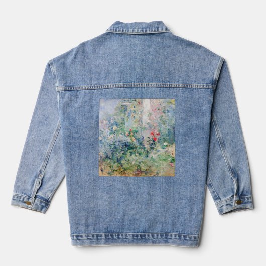 Berthe Morisot - The Garden at Bougival Denim Jacket (Achterkant)