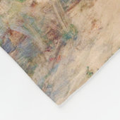 Berthe Morisot - The Garden at Bougival Fleece Deken (Hoek)