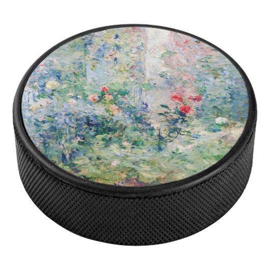 Berthe Morisot - The Garden at Bougival Hockey Puck (3/4)