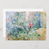 Berthe Morisot - The Garden at Bougival Kaart (Voorkant / Achterkant)
