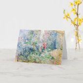 Berthe Morisot - The Garden at Bougival Kaart (Gele Bloem)