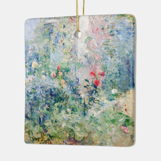 Berthe Morisot - The Garden at Bougival Keramisch Ornament (Links)