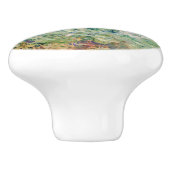 Berthe Morisot - The Garden at Bougival Keramische Knop (Zijkant)