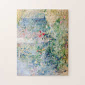 Berthe Morisot - The Garden at Bougival Legpuzzel (Verticaal)