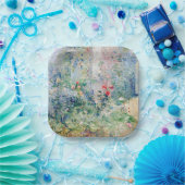 Berthe Morisot - The Garden at Bougival Papieren Bordje (Feest)