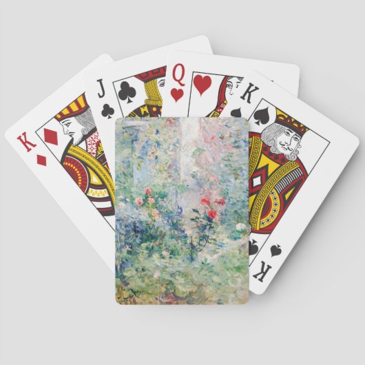 Berthe Morisot - The Garden at Bougival Pokerkaarten (Achterkant)