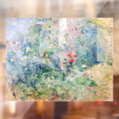 Berthe Morisot - The Garden at Bougival Raamsticker (Vel 2)