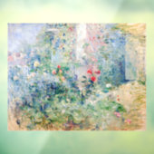 Berthe Morisot - The Garden at Bougival Raamsticker (Vel 3)