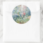 Berthe Morisot - The Garden at Bougival Ronde Sticker (Tas)