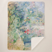 Berthe Morisot - The Garden at Bougival Sherpa Deken (Voorkant)