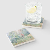 Berthe Morisot - The Garden at Bougival Stenen Onderzetter (Zijkant)