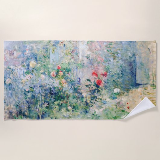 Berthe Morisot - The Garden at Bougival Strandlaken (Voorkant)