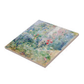 Berthe Morisot - The Garden at Bougival Tegeltje (Zijkant)