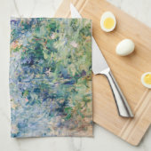 Berthe Morisot - The Garden at Bougival Theedoek (Quarter Fold)