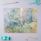 Berthe Morisot - The Garden at Bougival Tissuepapier (Craft)