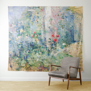 Berthe Morisot - The Garden at Bougival Wandkleed