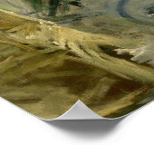 Berthe Morisot - Voorzitter mandje Poster (Hoek)