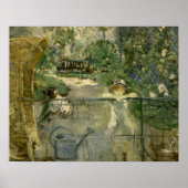Berthe Morisot - Voorzitter mandje Poster (Voorkant)