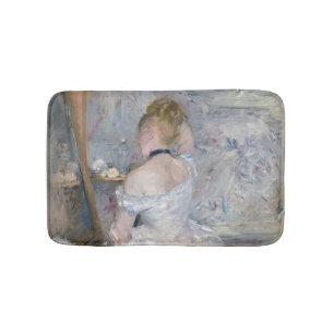Berthe Morisot - Vrouw bij haar toilet Badmat
