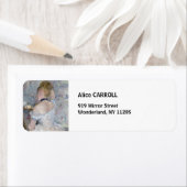 Berthe Morisot - Vrouw bij haar toilet Etiket (Insitu)