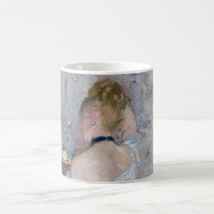 Berthe Morisot - Vrouw bij haar toilet Koffiemok