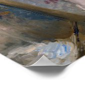 Berthe Morisot - Vrouw bij haar toilet Poster (Hoek)