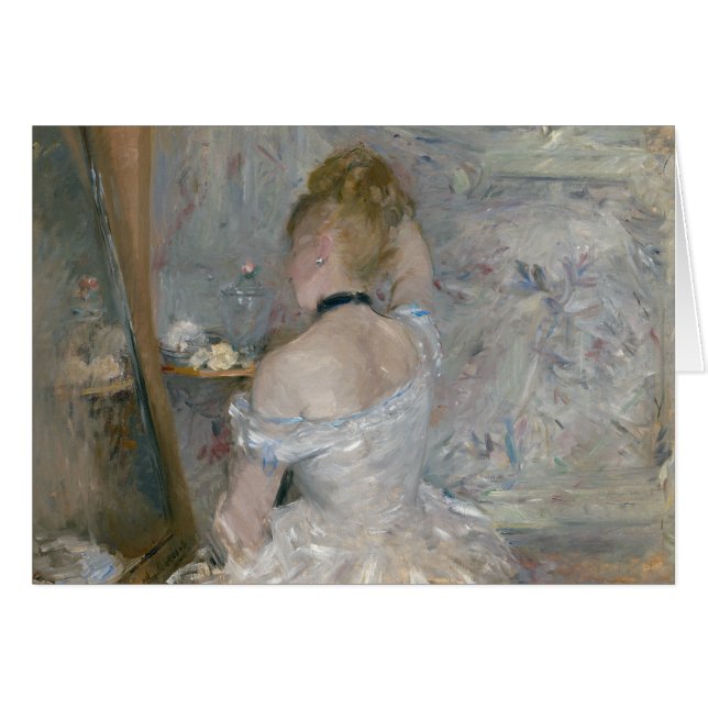 Berthe Morisot - Vrouw bij Haar Toilette (Voorkant Horizontaal)