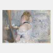 Berthe Morisot - Vrouw bij Haar Toilette Inpakpapier Vel (Voorkant 3)