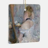 Berthe Morisot - Vrouw bij Haar Toilette Keramisch Ornament (Rechts)