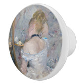 Berthe Morisot - Vrouw bij Haar Toilette Keramische Knop (Rechts)