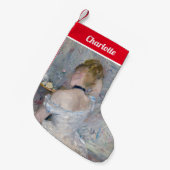 Berthe Morisot - Vrouw bij Haar Toilette Kleine Kerstsok (Voorkant (Hangend))