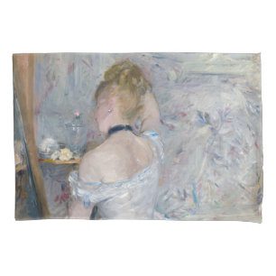 Berthe Morisot - Vrouw bij Haar Toilette Kussensloop