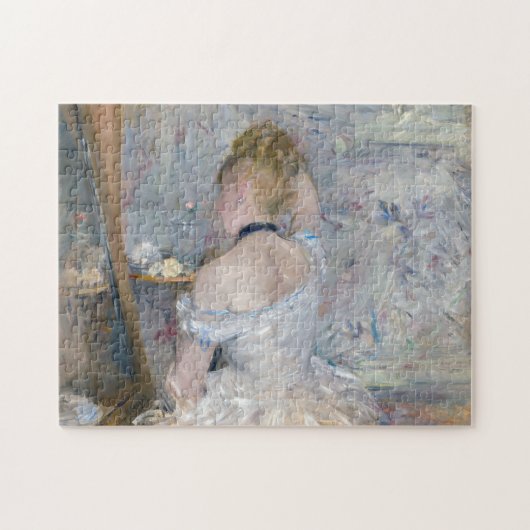 Berthe Morisot - Vrouw bij Haar Toilette Legpuzzel (Horizontaal)