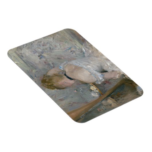 Berthe Morisot - Vrouw bij Haar Toilette Magneet (Rechterzijde)