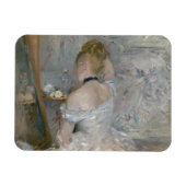 Berthe Morisot - Vrouw bij Haar Toilette Magneet (Horizontaal)