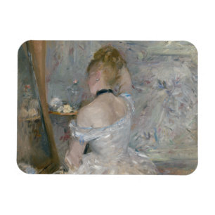 Berthe Morisot - Vrouw bij Haar Toilette Magneet