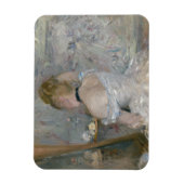 Berthe Morisot - Vrouw bij Haar Toilette Magneet (Verticaal)