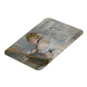 Berthe Morisot - Vrouw bij Haar Toilette Magneet (Linkerzijde)
