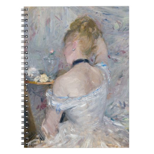 Berthe Morisot - Vrouw bij Haar Toilette Notitieboek (Voorkant)